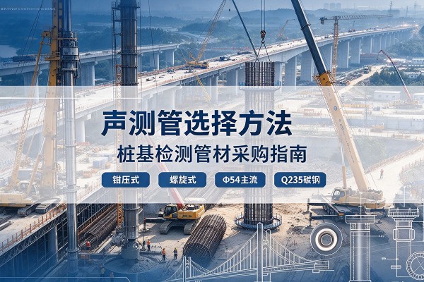 望江声测管选型标准