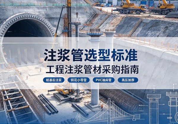 望江注浆管选型标准